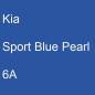 Preview: Kia, Sport Blue Pearl, 6A.